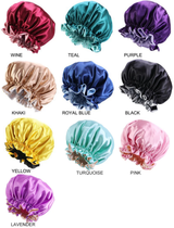 Reversible Silk Bonnet