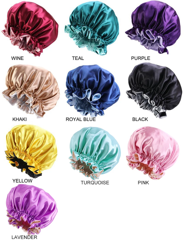 Reversible Silk Bonnet