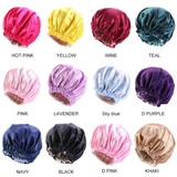 Reversible Silk Bonnet