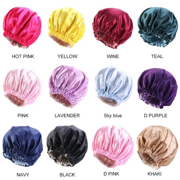 Reversible Silk Bonnet